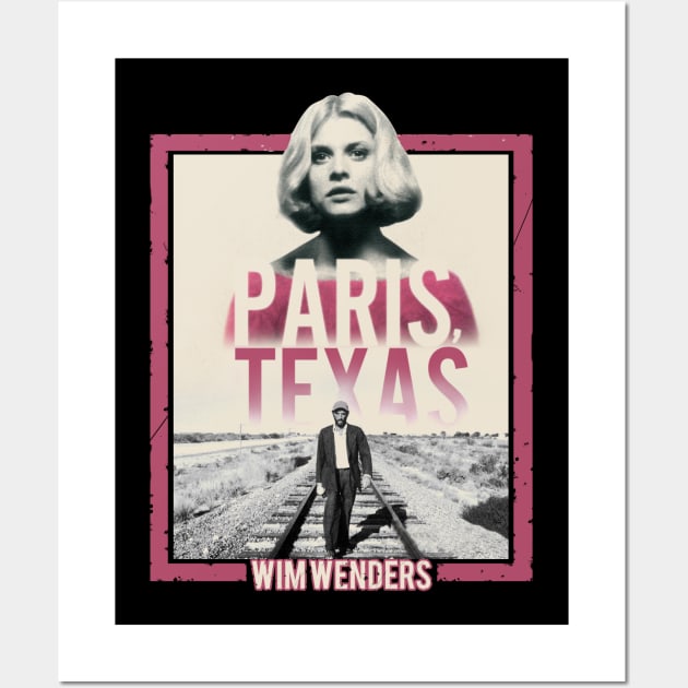 Paris Texas, Wim Wenders Wall Art by ChromaticD